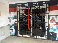 The aggrieved party youth locked up the constituency office during their protest