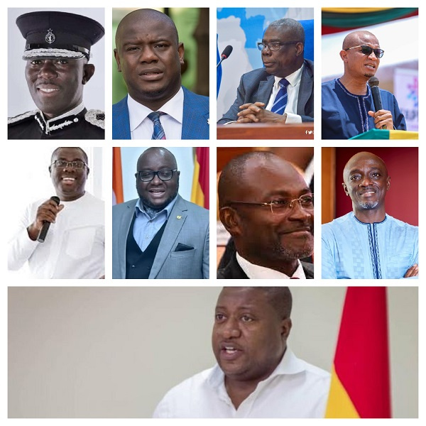 Some of president Akufo-Addo's latest state appointees