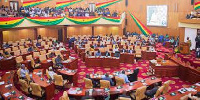 The Chamber of the Parliament of Ghana