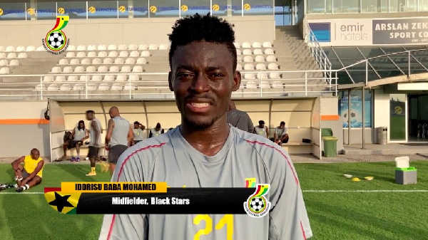 Ghanaian midfielder Iddrisu Baba Mohammed