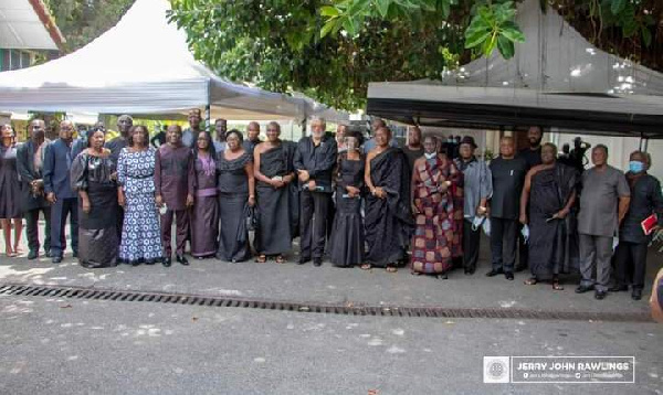 The delegation was led by its Chairman, Nana Otuo Sereboe II, the Juabenghene