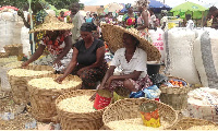 File photo of some maize traders