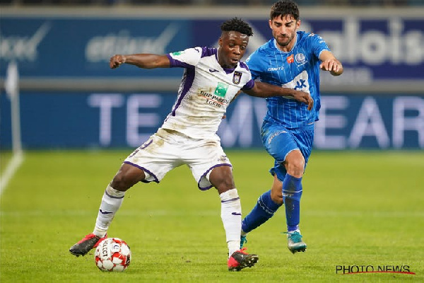 Anderlecht youngster Jeremy Doku