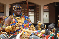 Otumfour Osei Tutu II, king of the Ashantis