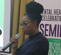 Deputy Chief Executive Officer for the Mental Health Authority, Dr. Caroline Amissah