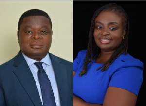 Professor Peter Quartey and Dr. Agyapomaa are economists