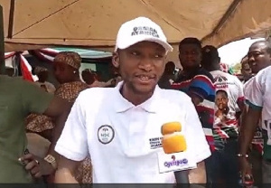 Razak Avoliya the Youth Organiser for the NDC in Suame has been arrested for inciting violence