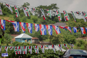 Ndc Npp Kumawu Flags