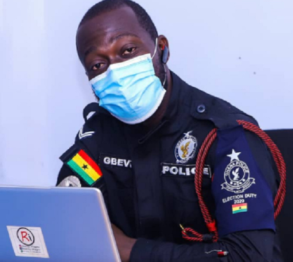 Detective Corporal Gershon K. Gbeve has been adjudged the 'Best Photographer of the Year'