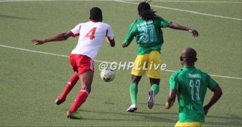 Aduana managed to keep the score 1-1 till the final whistle