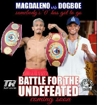 Jessie Magdaleno and Isaac Dogboe would have to wait for a while for their fight