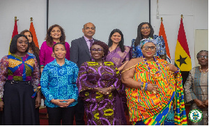 Mayor Elizabeth Sackey highlighted her journey from a male-dominated environment at the AMA