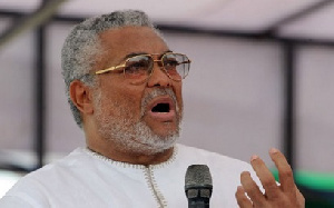 Former President Jerry John Rawlings