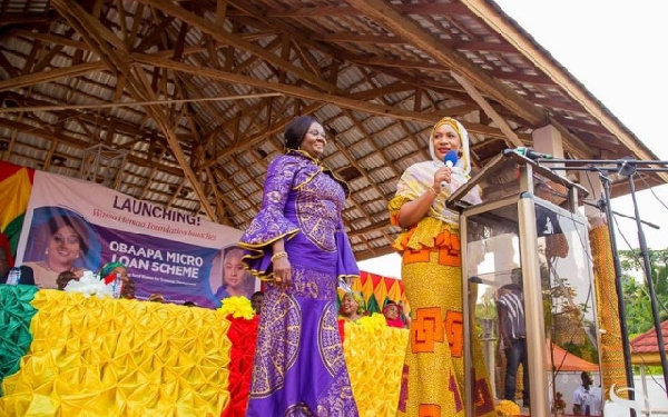 Samira Bawumia was speaking at the of Obaapa Micro-Loans Scheme