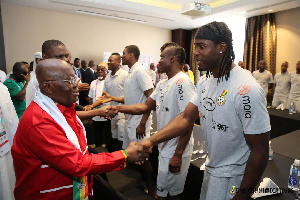 Akufo Addo Arrives In Black Stars Camp Ahead Of Portugal Game Ggi.jpeg