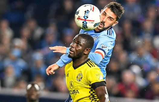 Columbus Crew defender Jonathan Mensah