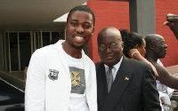 A-Plus and President-elect Nana Addo Dankwa Akufo-Addo