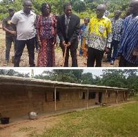 VRARTF with Pencils of Promise to rehabilitate the Tongor Ahoe Basic School