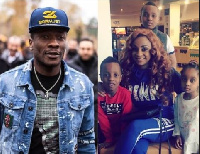 Asamoah Gyan and family