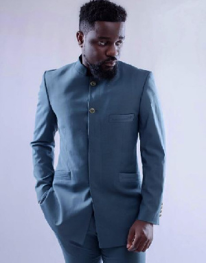 Sarkodie Suit Blue