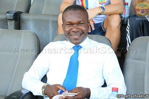 New Hearts Commercial Affair manager, Kwaku Quashie