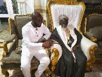 Former GFA Vice President, Geroge Akwasi Afriyie visited the Chief Imam today