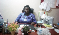 Esther Akua Konadu Prempeh, the District Director of Health Services