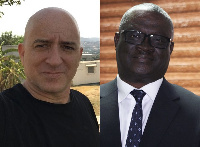 Richard Hlomador, Chairman and CEO KNET (right) and  Avi Barda, President of AYECKA (left)