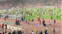 Nigeria Ghana game erupts in chaos