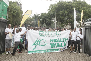 The healthwalk forms part of series of activities lined up for the 40th anniversary celebration.