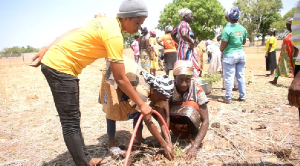 The FFF grant aims to enhance women's business skills, promote climate-resilient landscapes