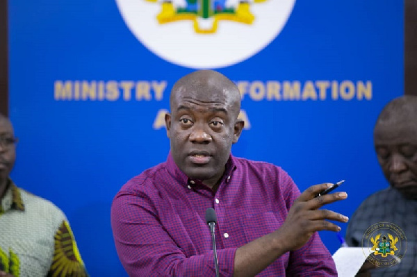 Information Minister, Kojo Oppong-Nkrumah