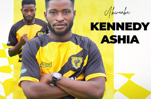 Ashantigold Midfielder, Kennedy Ashia