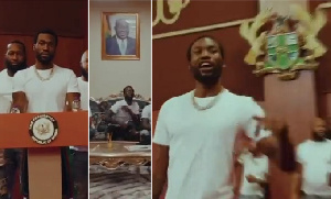 Screenshots from Meek Mills video release