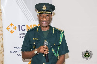 The Comptroller-General of GIS, Kwame Asuah-Takyi