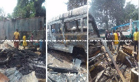 Fire outbreak destroys 9 cars