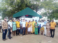 Participants after the sensitisation ceremony