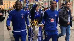 Michael Essien Ashley Cole