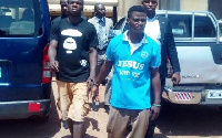 Daniel Asiedu (R) made the confession in court because he says he is a changed man