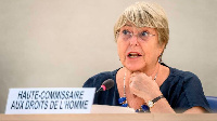 United Nations High Commissioner for Human Rights Michelle Bachelet in Geneva