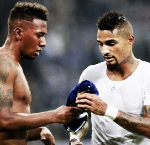 Jerome Boateng With KP Boateng