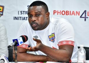 Chairman of the National chapter's Committee of Accra Hearts of Oak, Elvis Herman Hesse