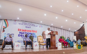 President Akuf Addo At  6th Quadrennial National Delegates Conference