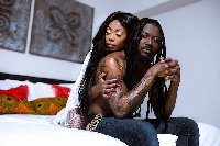 Samini and Stephanie Benson