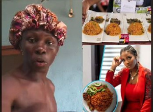 MC Ogbeke And Hilda Baci Food