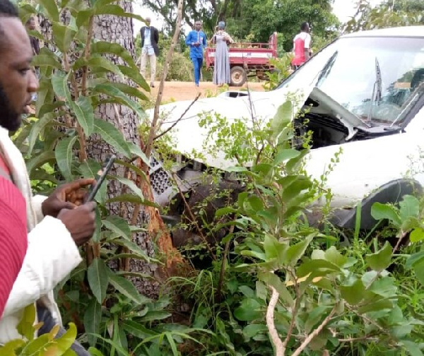 David Sei Demah had an accident on the Mandari road