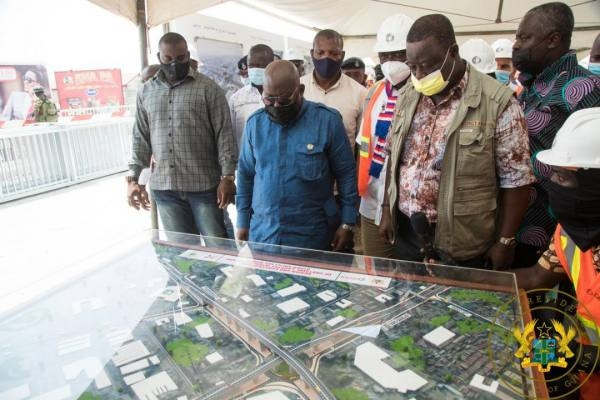 Funding for this project, amounting to $135 million, was secured by the Akufo-Addo government