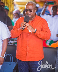 Flagbearer for the National Democratic Congress, John Mahama