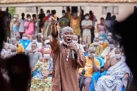 Some residents during the interaction