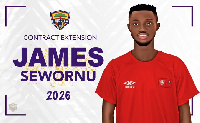 Accra Hearts of Oak defender, James Sewornu